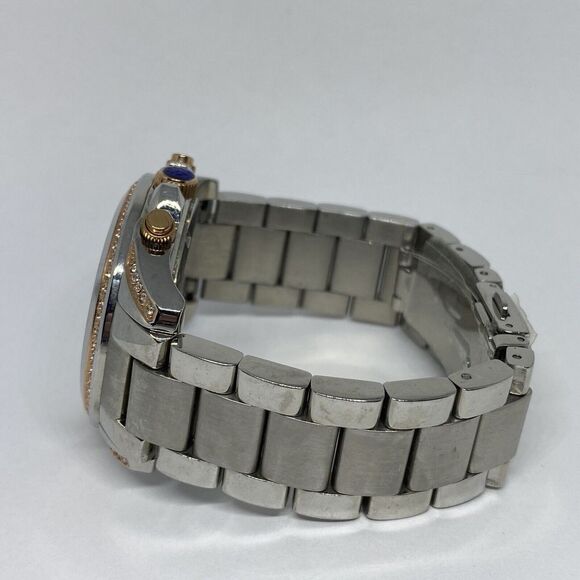 Michael Kors MK5459 Women's Silver Stainless Steel Analog Dial Wrist Watch MP177 - Picture 9 of 12